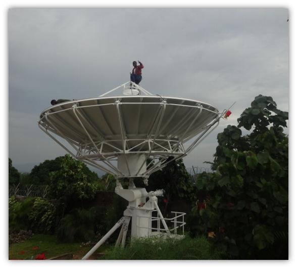 刚果金6.2mKu接收天线工程方案1