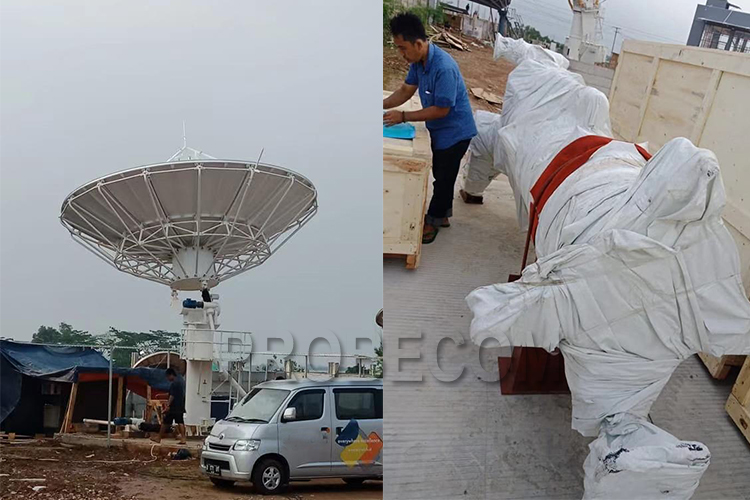 Probecom 6.2m antenna 3