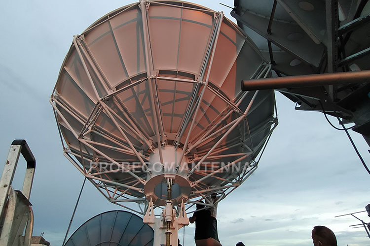 Probecom 4.5m antenna in Bangladesh 2